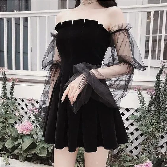 Cute tulle short dress party dress Homecoming Dress    cg16761 Cowl Neckline Elegant