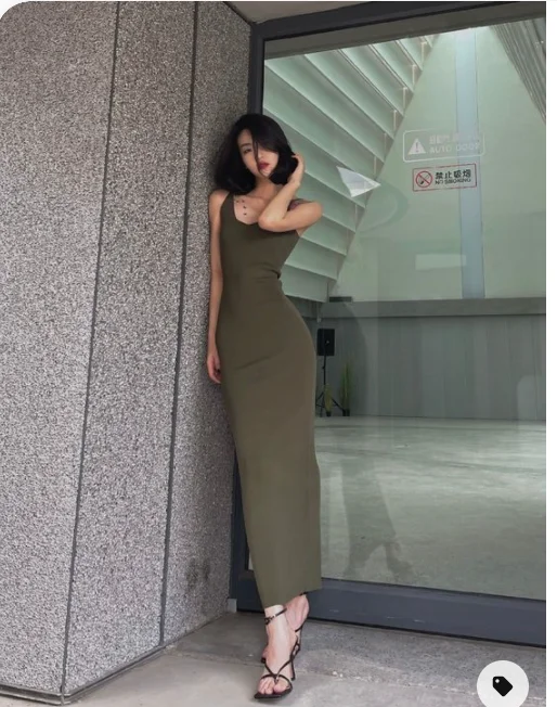 Pure Sleeveless Prom Dress Floor Length Prom Dress Simple Party Dress C2026 Tunics Satin smooth