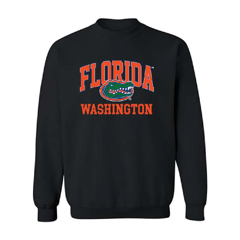 Florida - NCAA Women's Track & Field : Imani Washington - Classic Fashion Shersey Crewneck Sweatshirt Hoodie with Double Zipper Versatile Adjustable