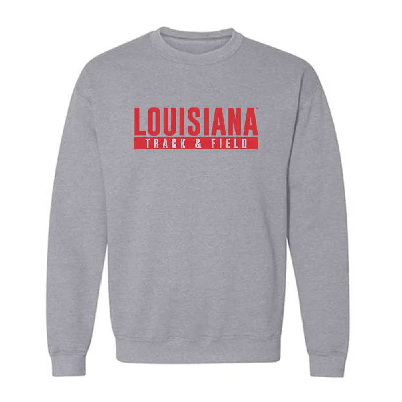Louisiana - NCAA Women's Track & Field : Jaala Thymes - Classic Shersey Crewneck Sweatshirt Hoodie with Camouflage Military Edgy