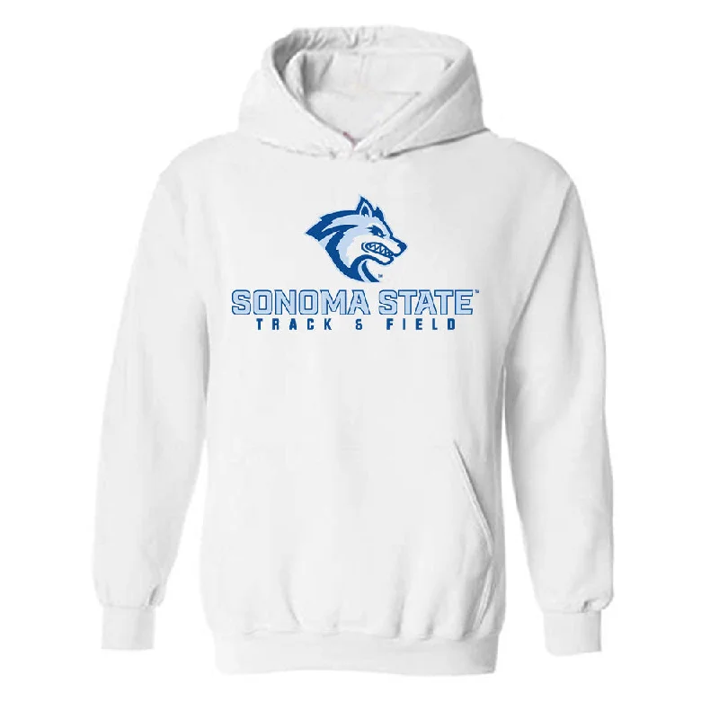 SSU - NCAA Women's Track & Field : Katie Snedden - Hooded Sweatshirt Hoodie with Logo Branding Identity