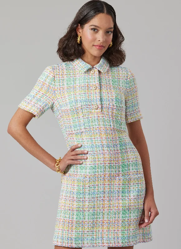 McCall's sewing pattern 8552 Shift Dress Elegant Long Evening