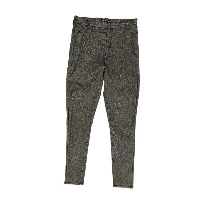 Black Solid Pants Wide-Legged Palazzos