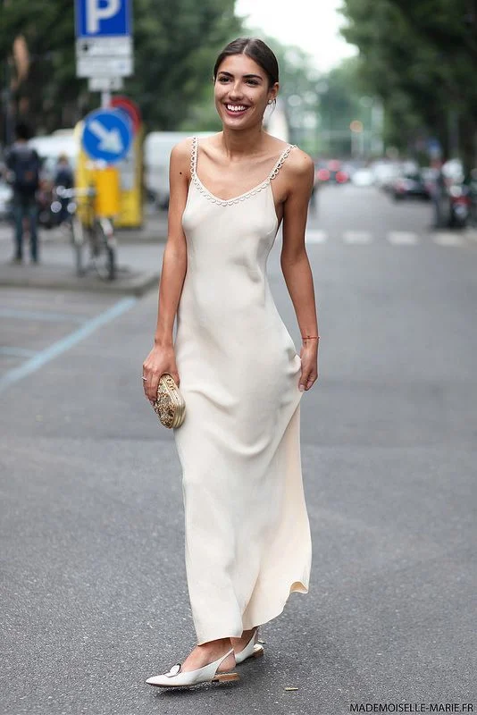 Ivory Spaghetti Straps Backless Long Party Dress,DP1046 Tunics Practical easy-care