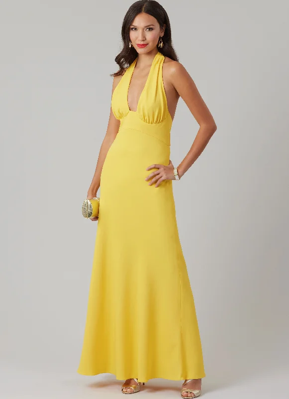 McCall's sewing pattern 8555 Misses' and Women's Special Occasion Dresses Crew Neckline Casual