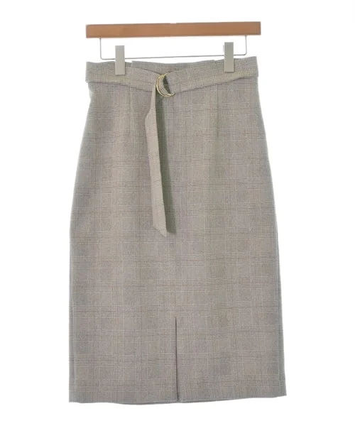 Nolley's Knee length skirts cashmere skirt rich