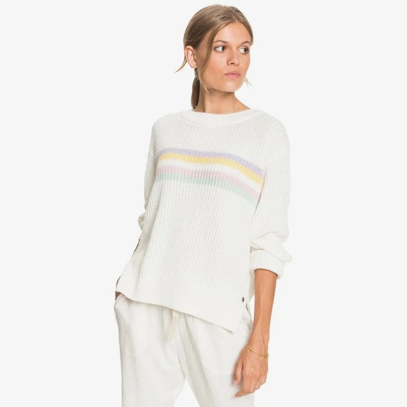 Roxy Morning Mood Boxy Sweater Stylish Fashionable Trendy
