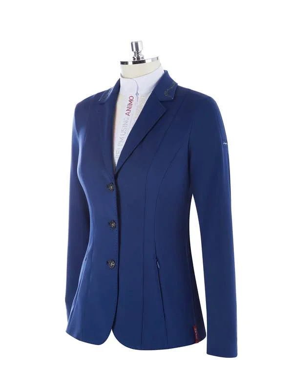 LIBIA B2 - Woman's Jacket Notch Collar Jacket Peter Pan Collar Jacket Cowl Neck Jacket