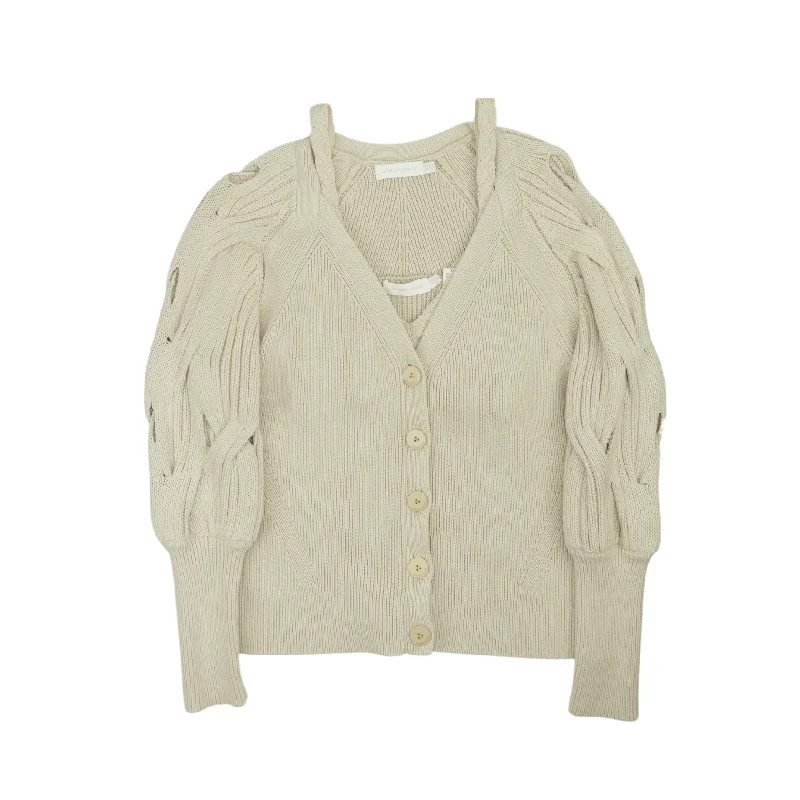 Jonathan Simkhai Sweater Set - Women's XS Fleece Sweater Nylon Polyester