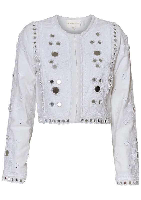 Veranda Jacket True White Fleece Jacket Down Jacket Parka