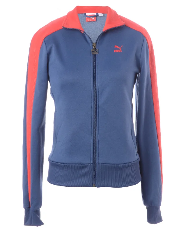 Puma Track Jacket Embroidered Jacket Appliqued Jacket Beaded Jacket