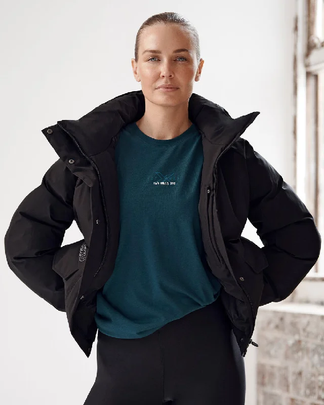 Commute Insulation Jacket Zippered Front Buttoned Front Snap Front