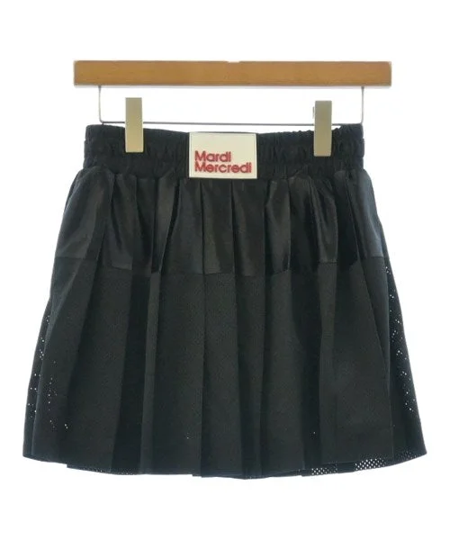 Mardi Mercredi Mini skirts elastic waist skirt