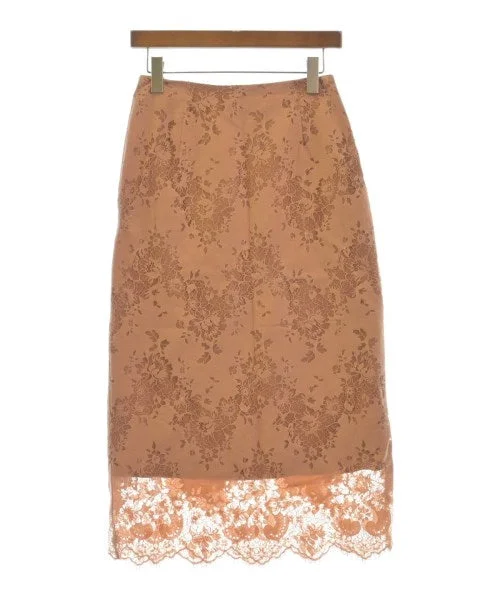 Spick and Span Long/Maxi length skirts leather skirt refined