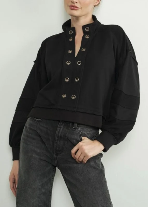 Eyelet Sweater Layered Multi-layer Single Layer
