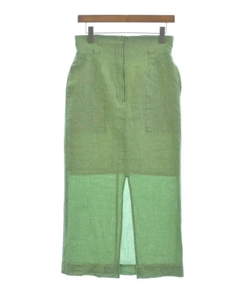 Mame Kurogouchi Long/Maxi length skirts a-line skirt cut