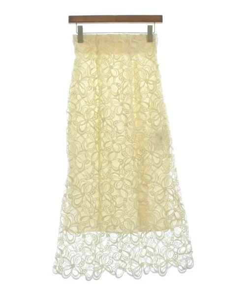SNIDEL Long/Maxi length skirts high slit skirt