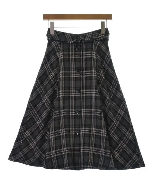 LAISSE PASSE Knee length skirts silk skirt elegant