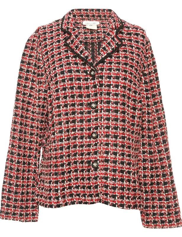 Printed Jacket - M Bomber Jacket Anorak Windbreaker