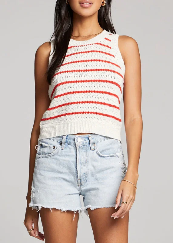 Gaby Sweater Vest Fitted Loose Oversized