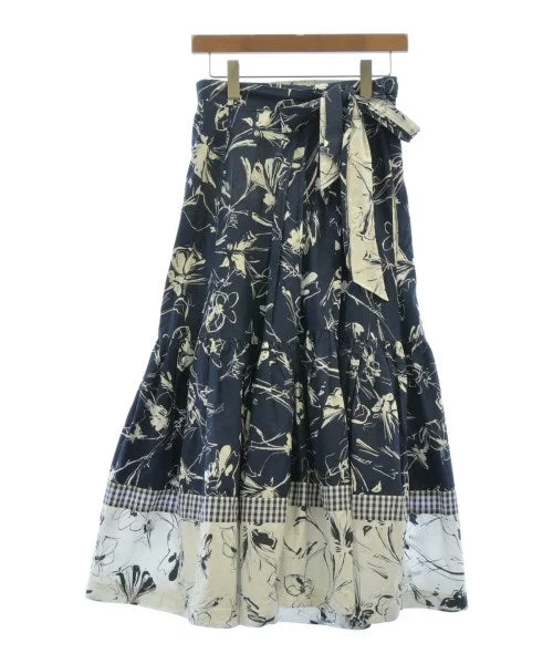 SILVIA TCHERASSI Long/Maxi length skirts velvet skirt plush