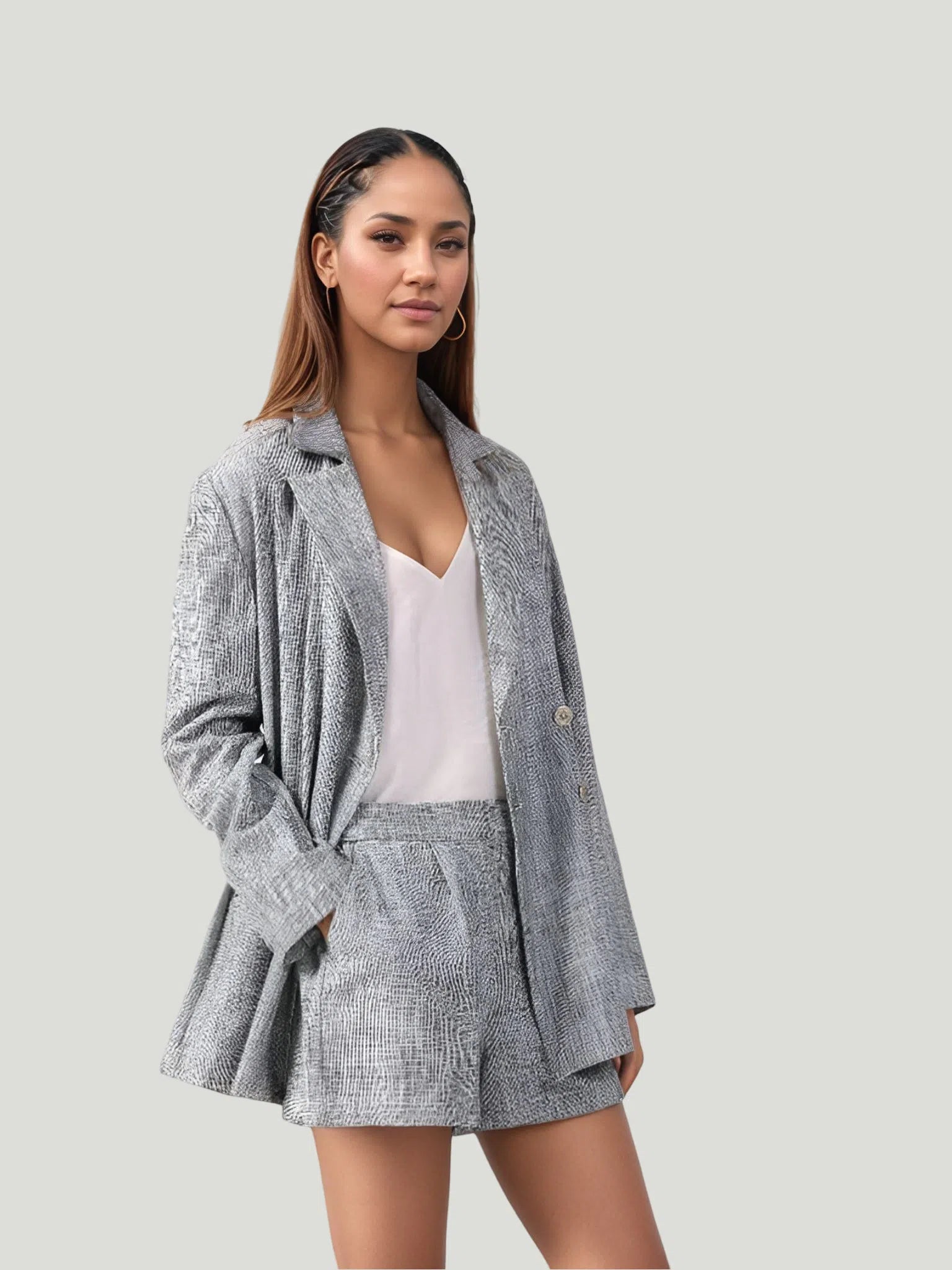 Neu Nomads Handloom Jiline Jacket Faux Fur Jacket Real Fur Jacket Shearling Jacket