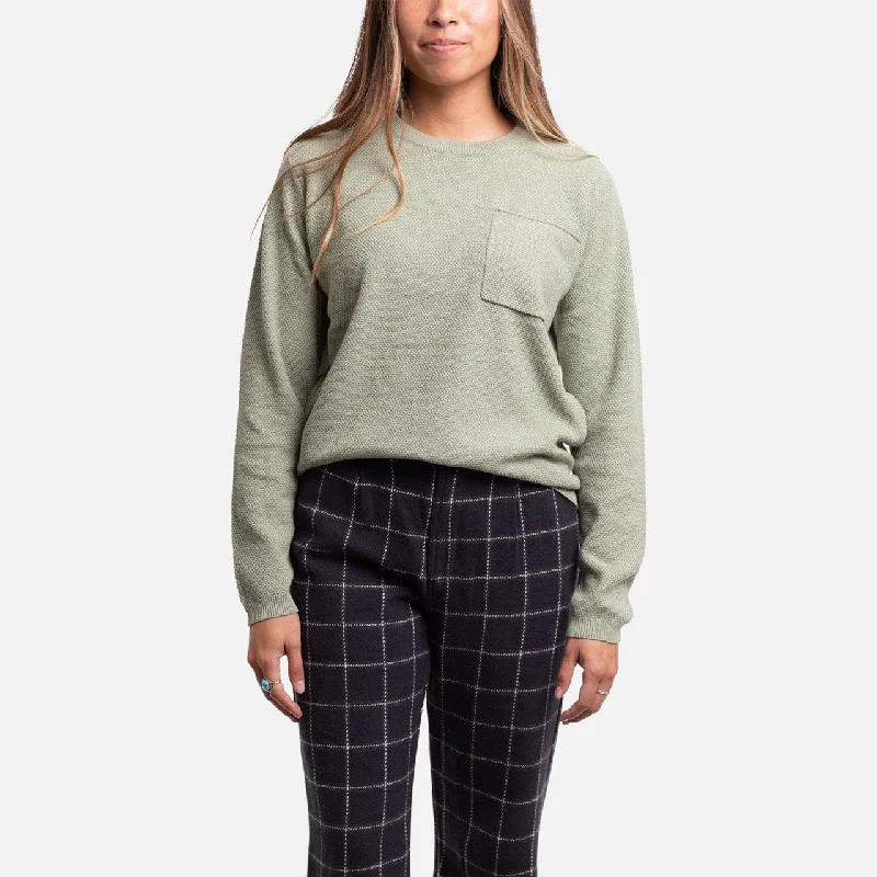 Jetty Seaway Sweater Notch Collar Peter Pan Collar Cowl Neck