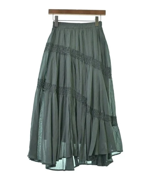 LUGIVA Long/Maxi length skirts denim skirt durable