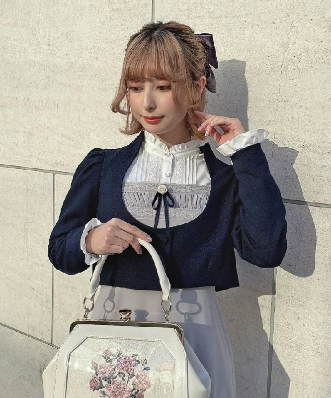 Spencer-style jacket / an another angelus [53BD01j002]. Front Pockets Side Pockets Patch Pockets