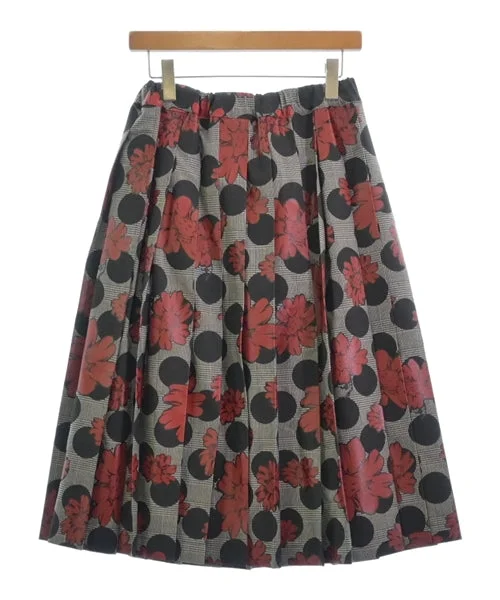 TAO Knee length skirts silk skirt lustrous
