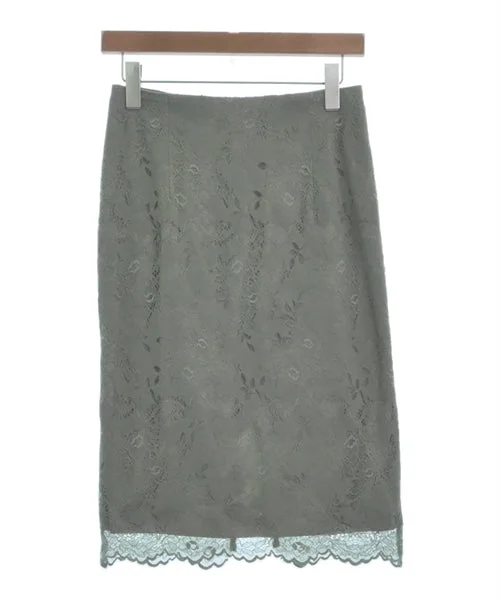 GALLARDA GALANTE Knee length skirts leather skirt bold