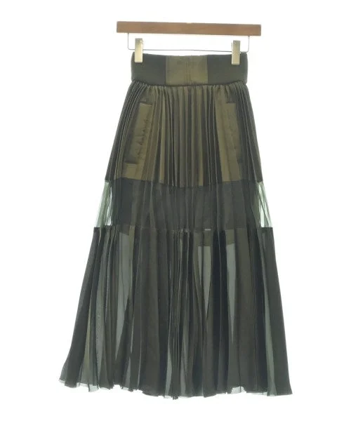 sacai Long/Maxi length skirts chiffon skirt floaty
