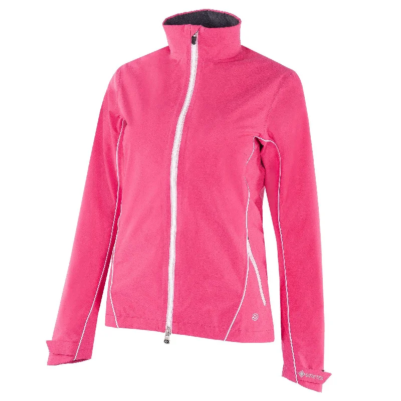 Arissa - Waterproof golf jacket Welt Pockets Slit Pockets Flap Pockets