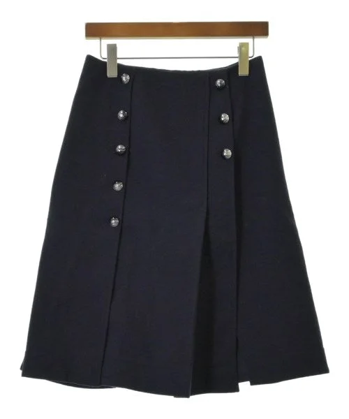Chloe Knee length skirts velvet skirt luxurious