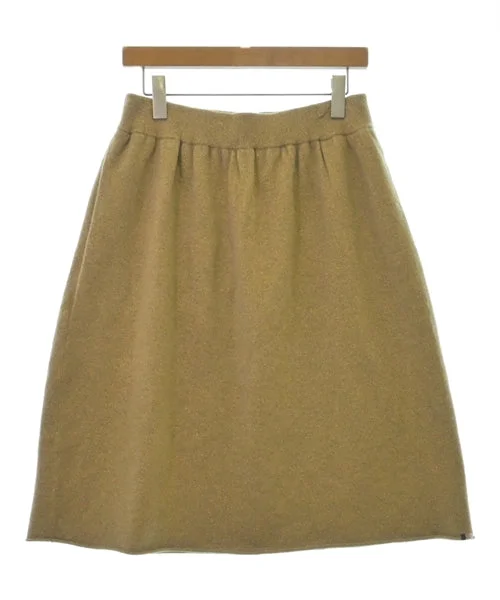 extreme cashmere Knee length skirts velvet skirt sumptuous
