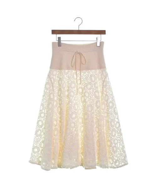 Chloe Long/Maxi length skirts leather skirt bold