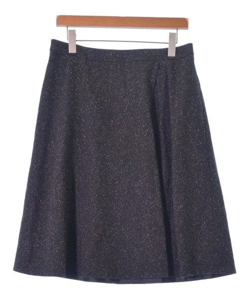 INDIVI Knee length skirts patchwork skirt art
