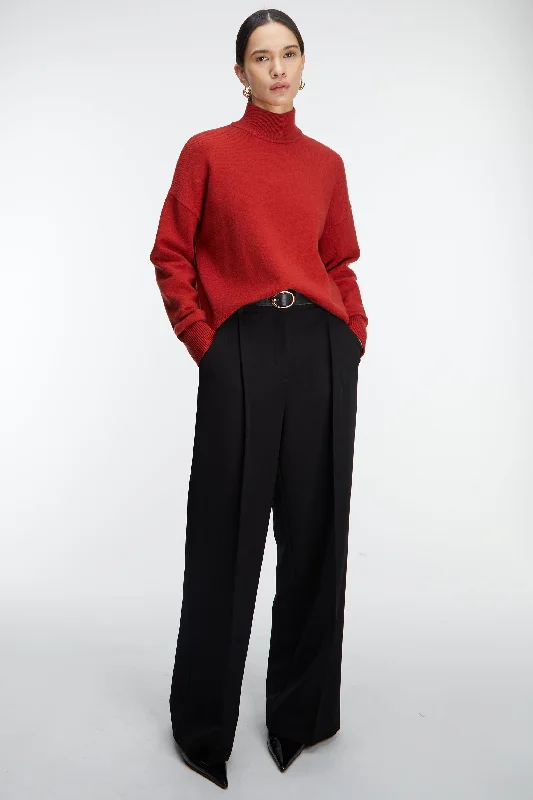 TURTLENECK SWEATER Hooded Sweater Collared Sweater Shawl Collar