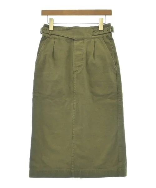 NIGEL CABOURN Knee length skirts lace skirt intricate