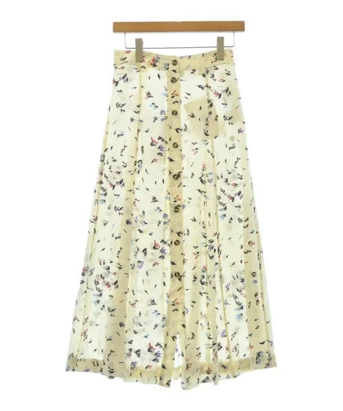 Ganni Long/Maxi length skirts leather skirt sleek