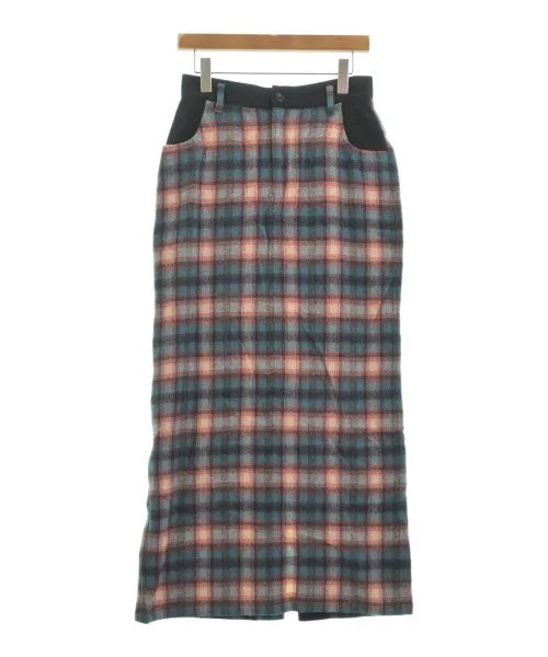 Ground Y Long/Maxi length skirts belted skirt waist