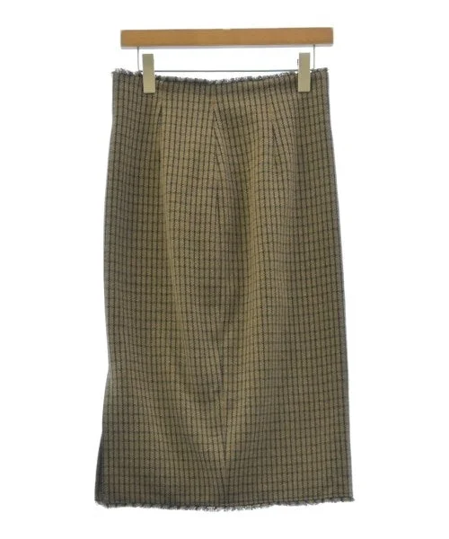 GALLARDAGALANTE NAVY Long/Maxi length skirts corduroy skirt cozy