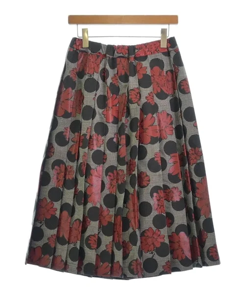 TAO Knee length skirts corduroy skirt cozy