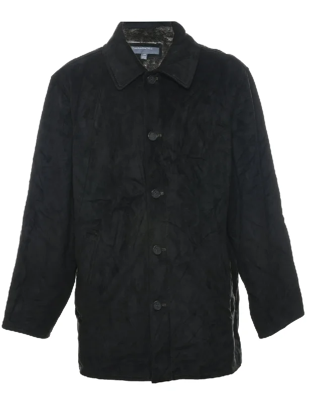 Perry Ellis Jacket - L Herringbone Jacket Checkered Jacket Solid Jacket