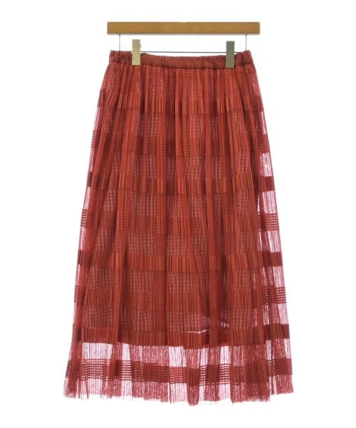 MUVEIL WORK Long/Maxi length skirts linen skirt relaxed