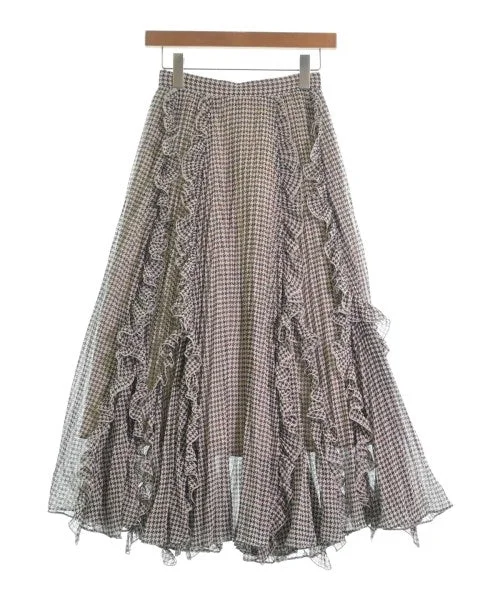 SNIDEL Long/Maxi length skirts tiered skirt playful