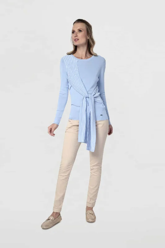 Women's Casual Sweater Notch Collar Peter Pan Collar Cowl Neck