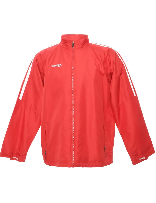 Reebok Nylon Jacket - XL Wool Jacket Cashmere Jacket Tweed Jacket