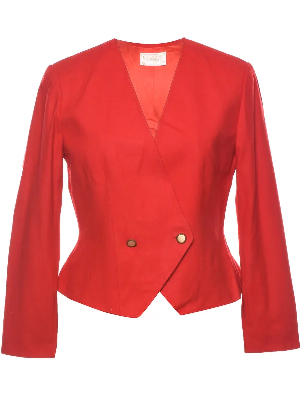 Pendleton Wool Jacket - M Embroidered Jacket Appliqued Jacket Beaded Jacket
