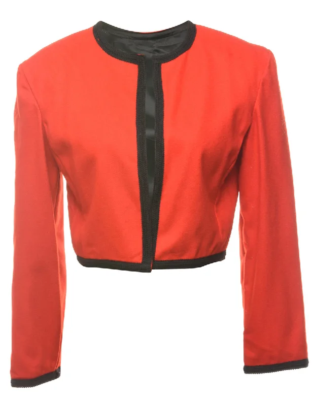 Red Jacket - M Nylon Jacket Polyester Jacket Spandex Jacket